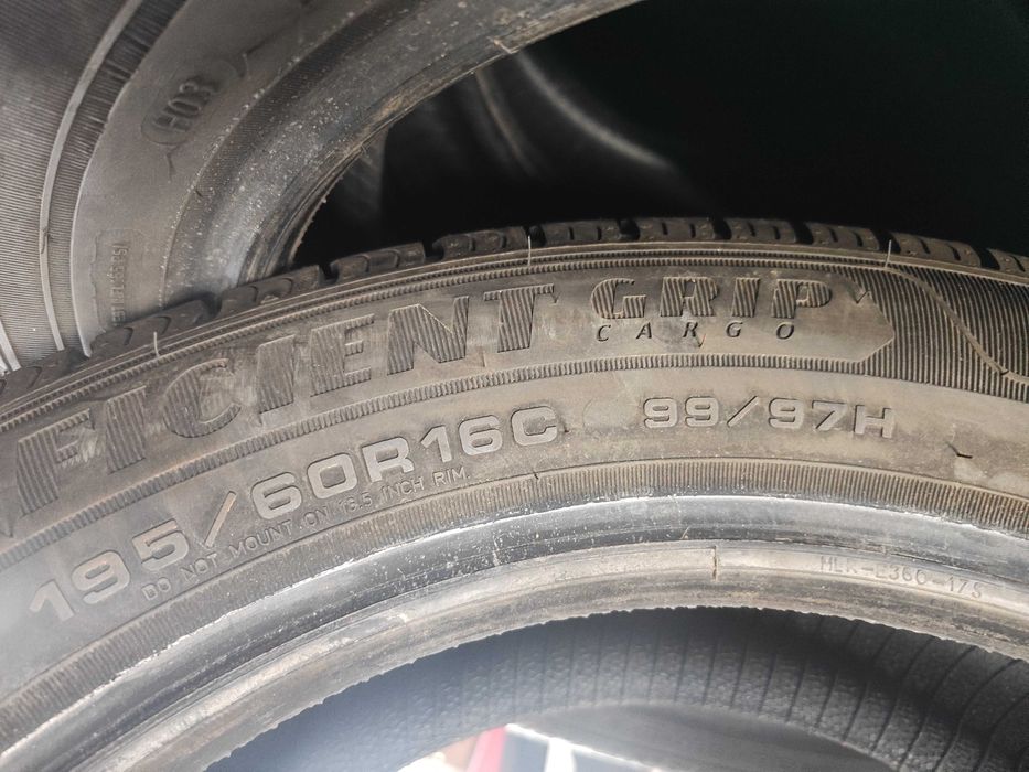 4бр.зимни гуми 195/60/16C Goodyear