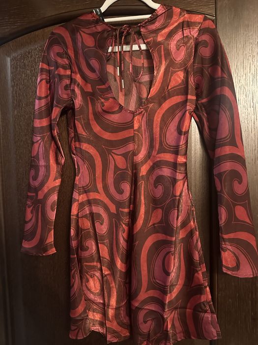 Rochie Mango din  satin