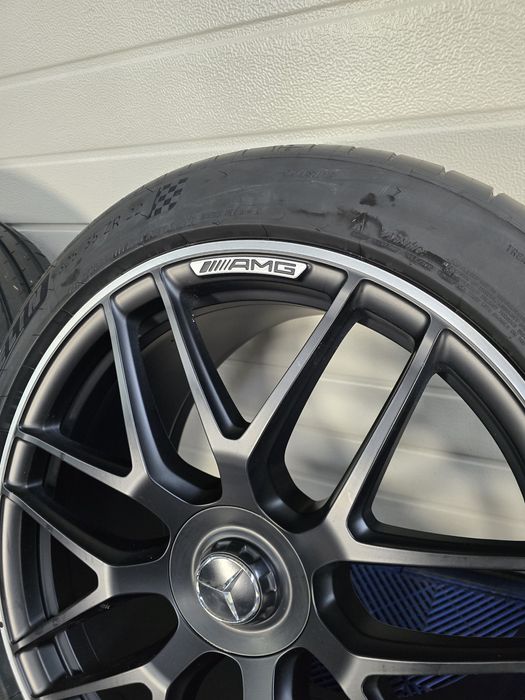 22" ОРИГИНАЛНИ AMG джанти GLE63 W167 + НОВИ Michelin Pilot Sport 4S