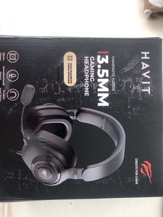 Наушники игровые с микрофоном