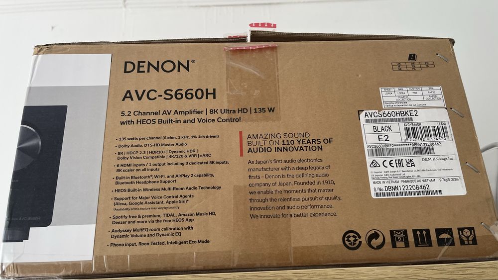 Denon AVC S-660H ресивер АV