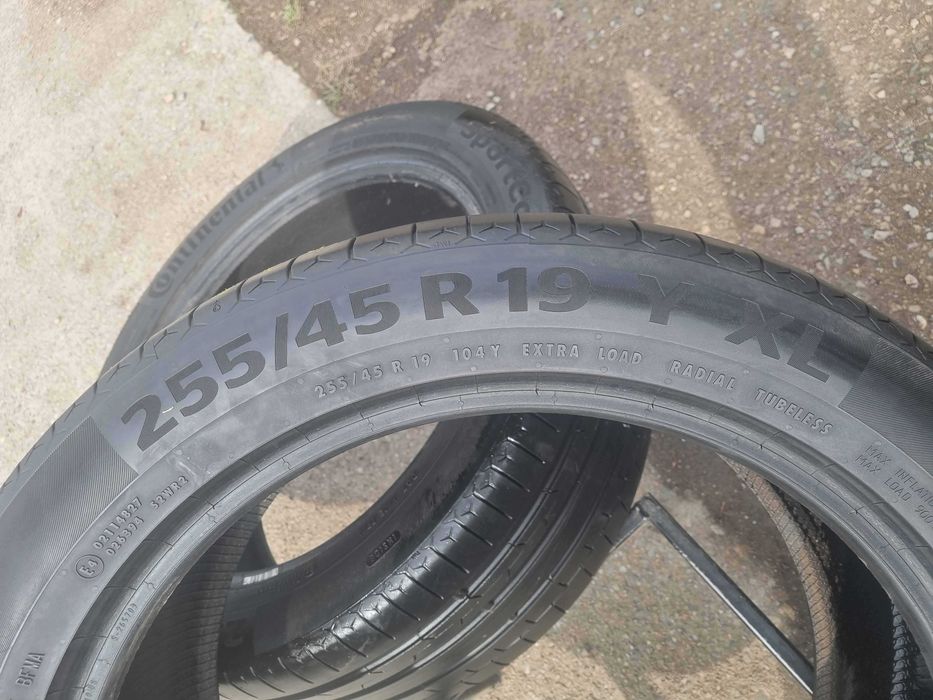 255/45 R19 • Vara • Continental SportContact 6 104Y | 2 buc | DOT 2022 | Pret/buc