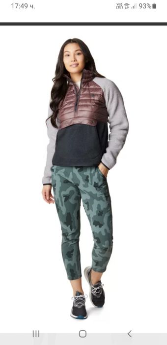 Moutain Hard  Wear Hybrid  Polartec Power  XS ОРИГИНАЛ! Дамско Яке!