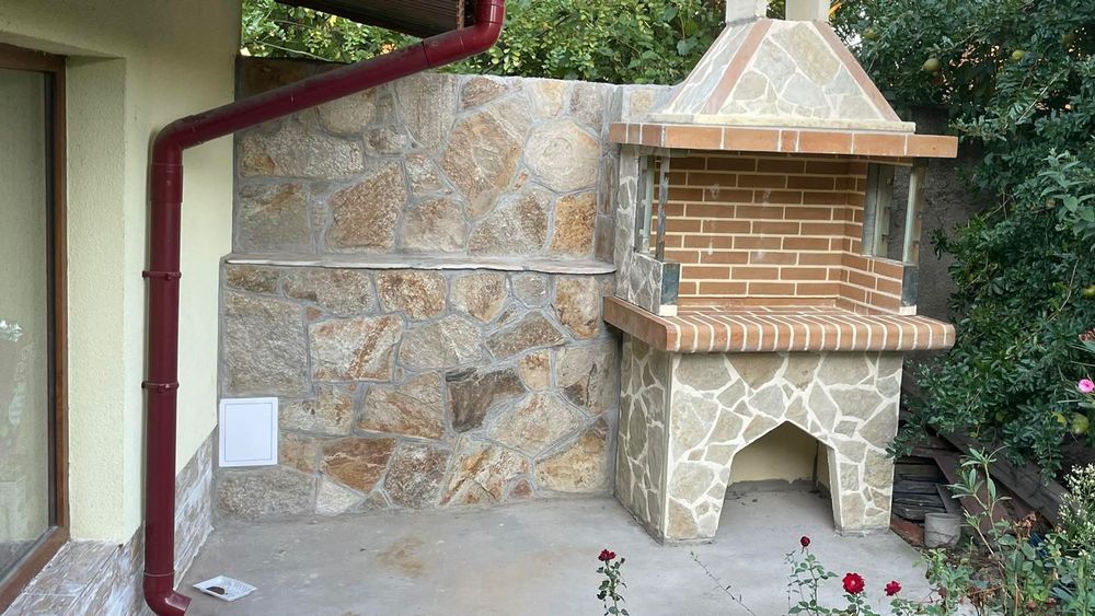 Бетонено барбекю