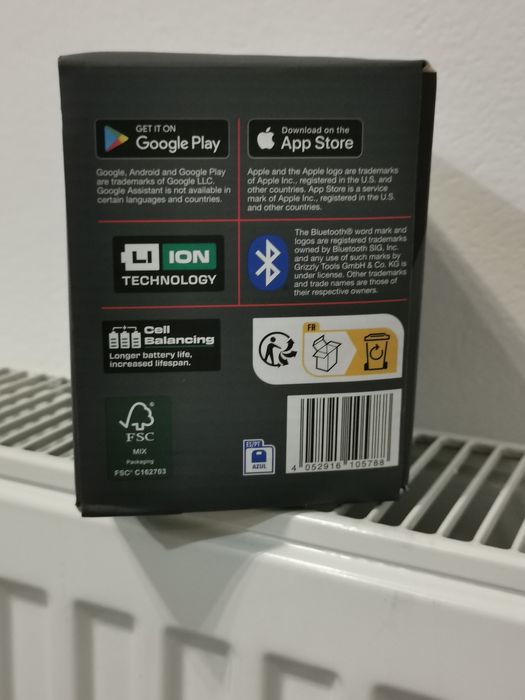 Baterie de 12Ah Parkside 20V cu bon acumulator