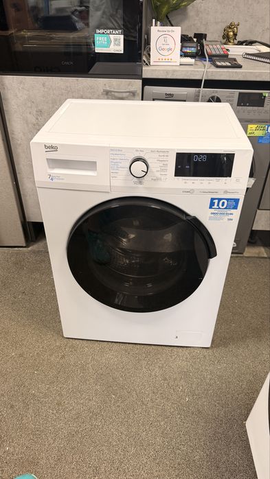 Комбинирана пералня със сушилня BEKO WDW75141 STEAM | 7 КГ + 4 КГ | 1400 ОБ./МИН. | STEAMCURE | INVERTER