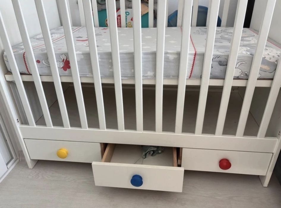 Pat lemn copii ikea  120x60