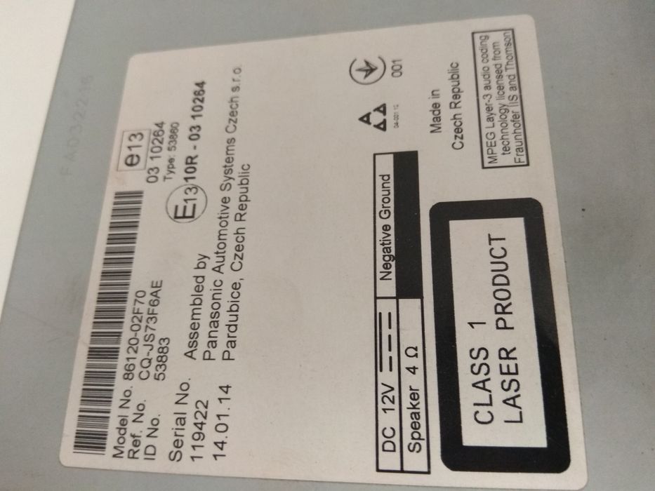 Магнитола Тойота каролла 2015