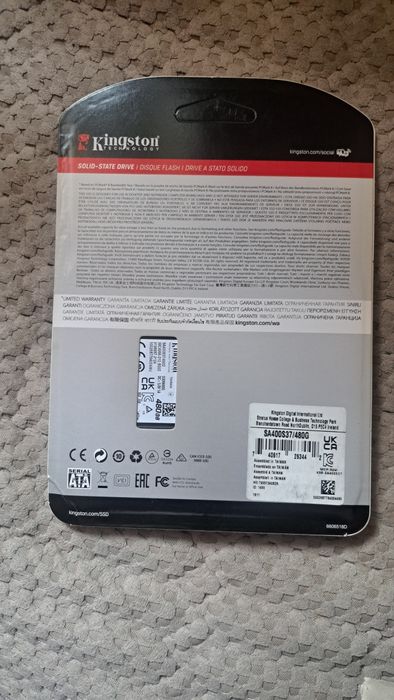 Продам SSD 480Gb