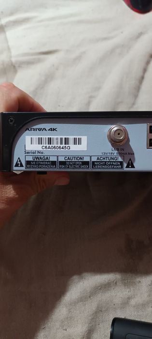 Ferguson Ariva 4k cu satelit S2