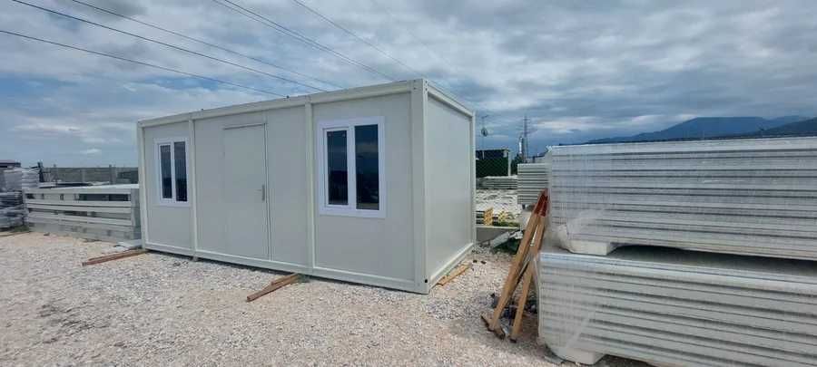 Строителен контейнер - офис - 6х2,40 м - в София - бърза доставка