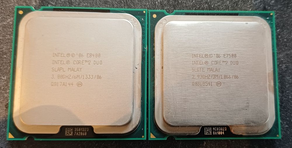10 procesor Intel Core2Duo E8400,7500,6550,6420,6300 G1610 Pentium 4