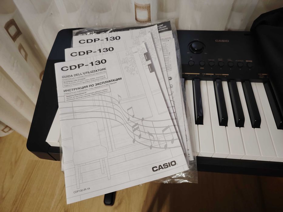 Pian digital Casio CDP130 88 clape grele gradual.