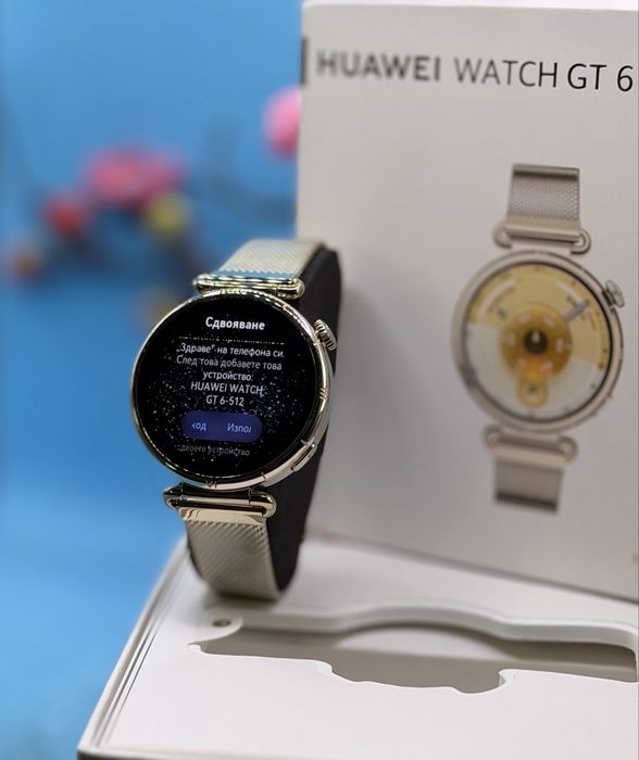 ГАРАНЦИОНЕН!!! Дамски смарт часовник Huawei Watch GT 6, 41MM, Gold