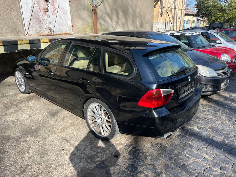 Dezmembrez Bmw Seria 3 E91 break negru 320D 2008 N47D20A 130kw BLACK SAPPHIRE METAL