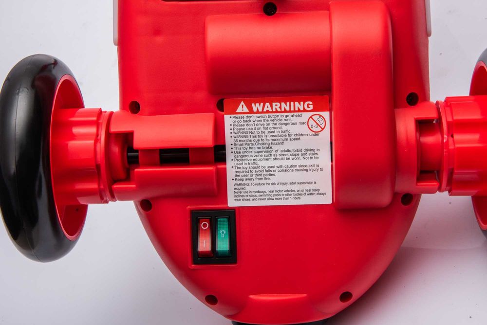 Trotineta electrica pt. copii, Kinderauto Aquamist, 30W, 6V 4.5Ah RED