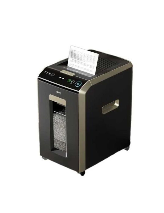 Уничтожитель бумаги (шредер) Deli ET089 Автоподача 150шт листов