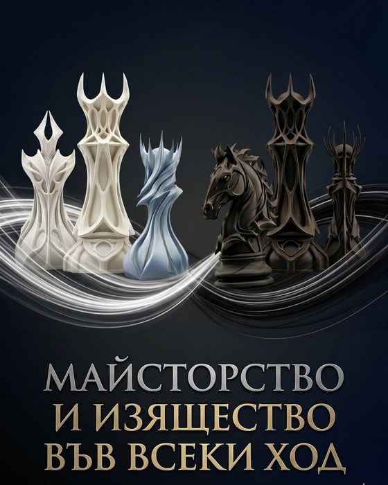 Луксозен шахмат 3Д