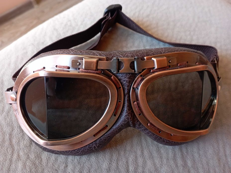 Ретро очила в стил стиймпънк винтидж