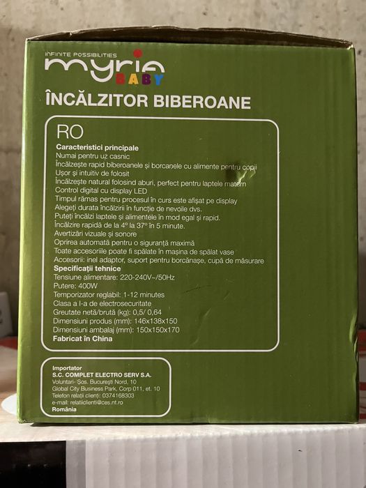 Vand incalzitor biberoane