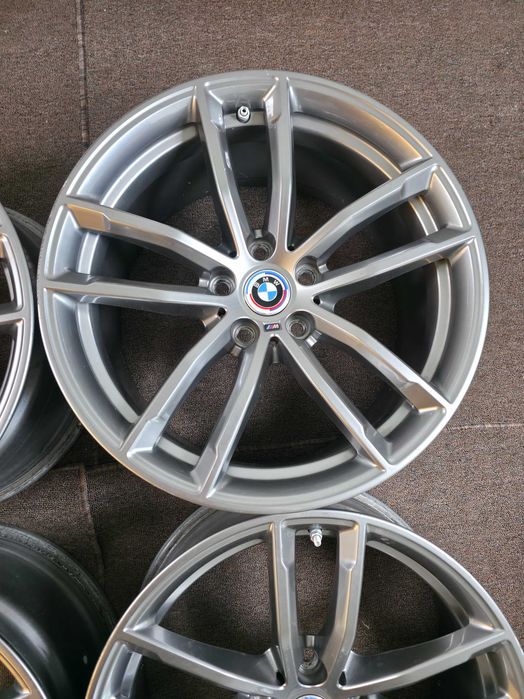 4 Jante Aliaj 5x112 18'' OEM BMW Seria 5 G30 G31 Seria 3 G20 G21 Seria 4 G26 - 8J ET 30 / 9J ET 33 + Senzori OEM BMW