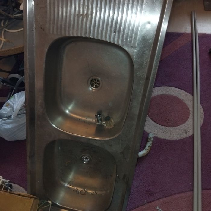 Двойна мивка алпака