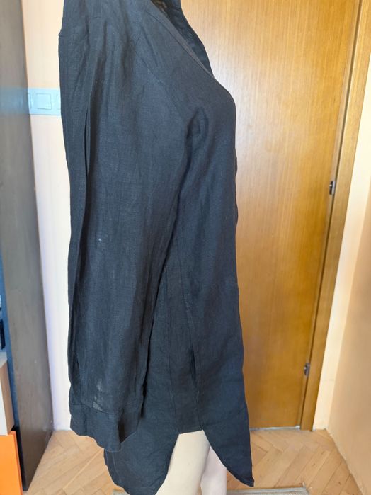 Черна ленена туника Escada Sport, размер S