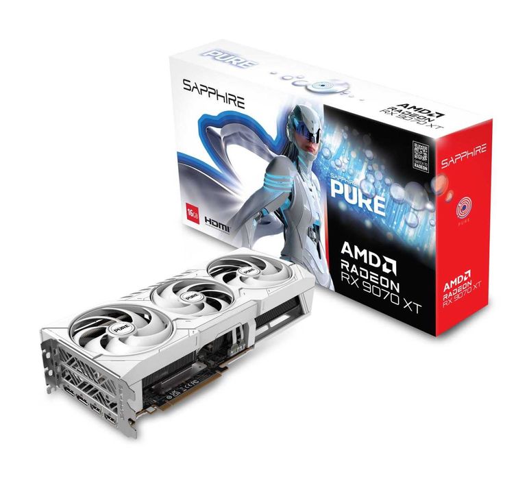 Sapphire PURE Radeon RX 9070 XT GAMING | 16GB GDDR6