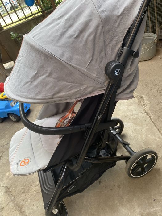 Cybex Бебешка количка Eezy S+ 2 Lava Grey