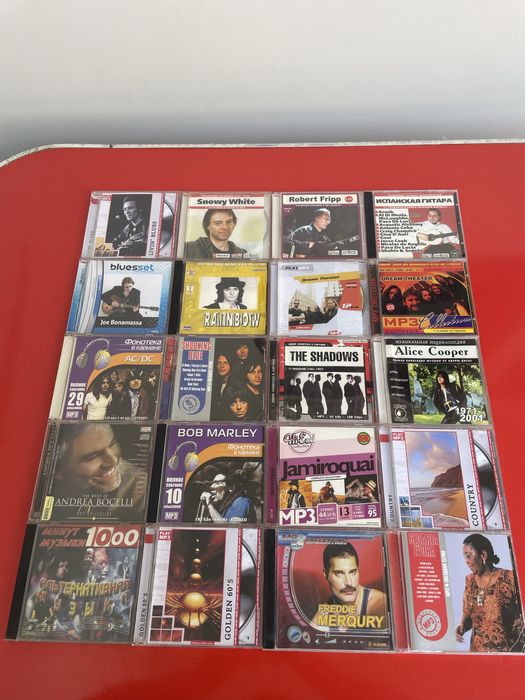 Продам сd и мр3 диски( музыка).