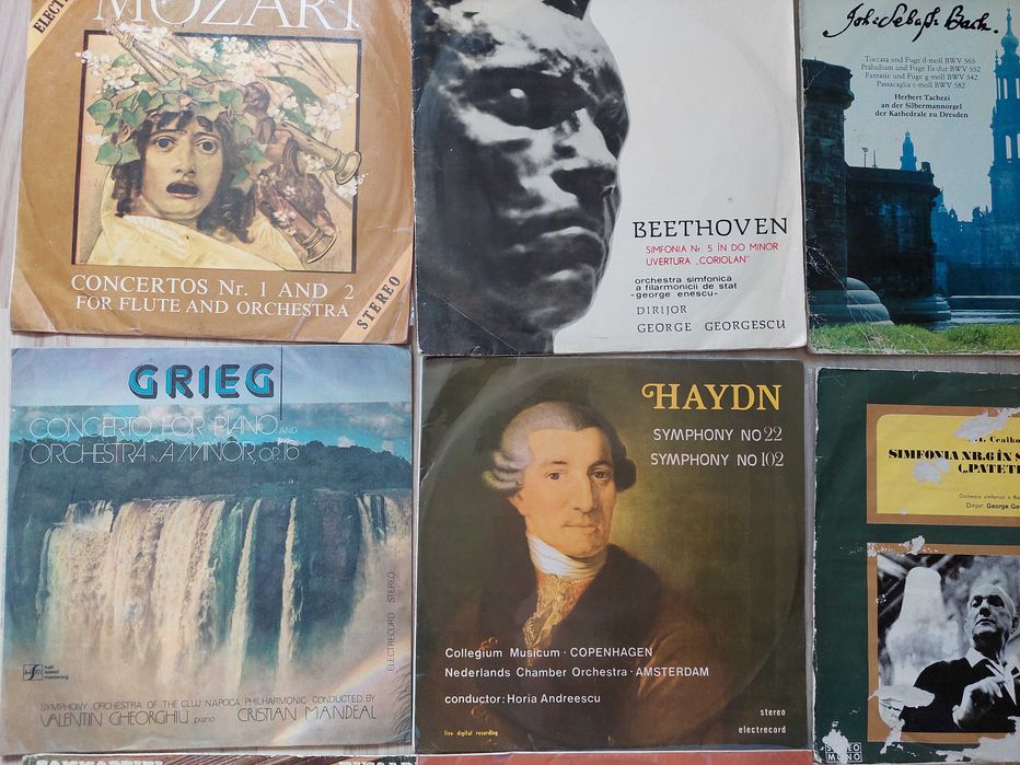 Colectie Muzica clasica - 9 viniluri B Opera Clasica