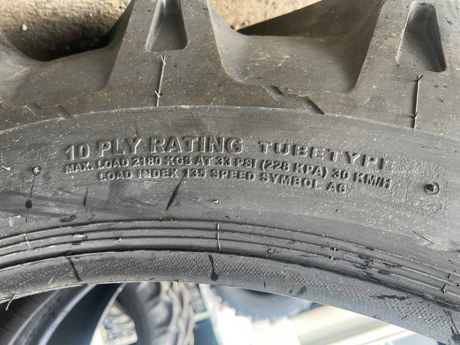 Anvelope noi 13.6-38 cu 10 pliuri marca OZKA pentru U650