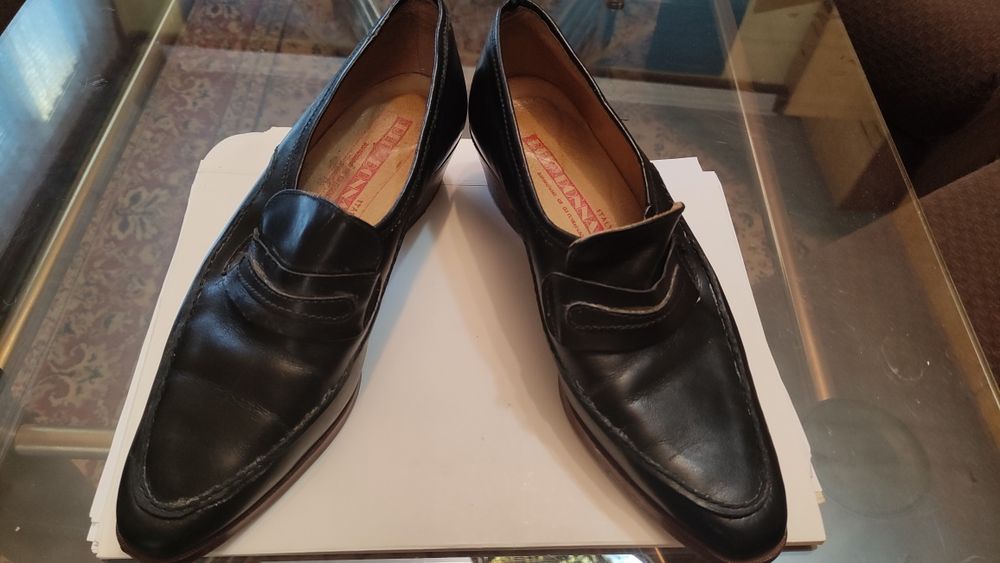 Мъжки елегантни обувки от естествена кожа