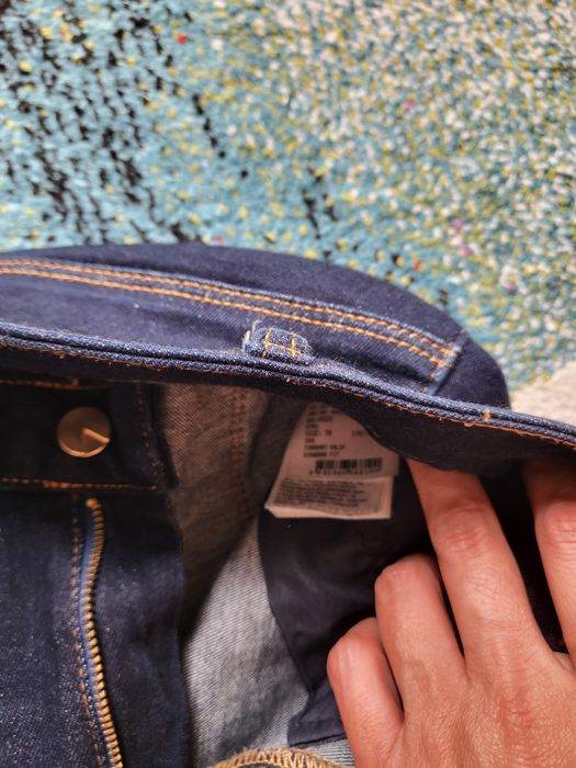 Jeans albastru inchis
