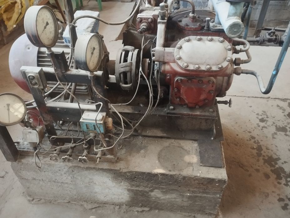 Продаются аммиачные холодильные агрегаты (система охлаждения)