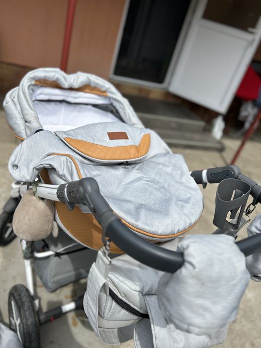 Carucior 3 in 1 Contempo Orange - Krausman