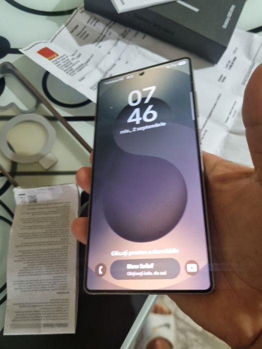 Samsung s25 ultra model top 12/512 GB în garanție
