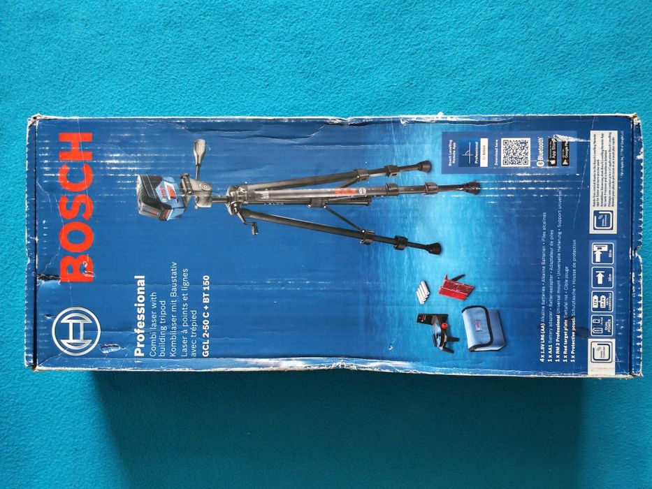 Trepied nivele laser + Husa transport, H 62 - 170 cm
