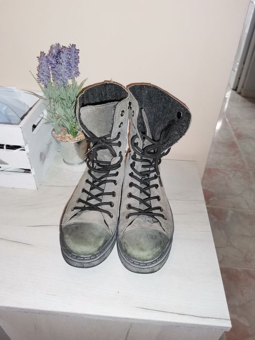 Бутикови боти, естествена кожа