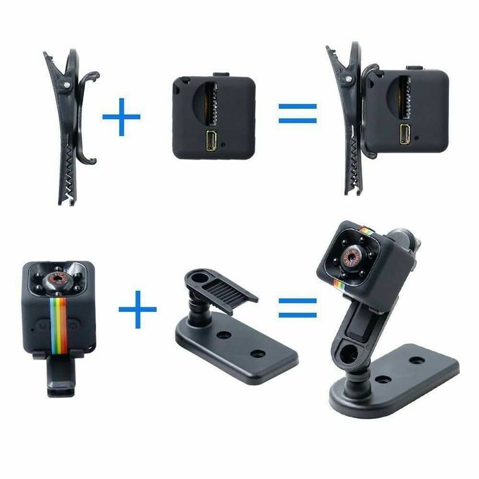 Мини скрита,шпионска,екшън камера за спорт,хоби,къмпинг,туризъм SQ11