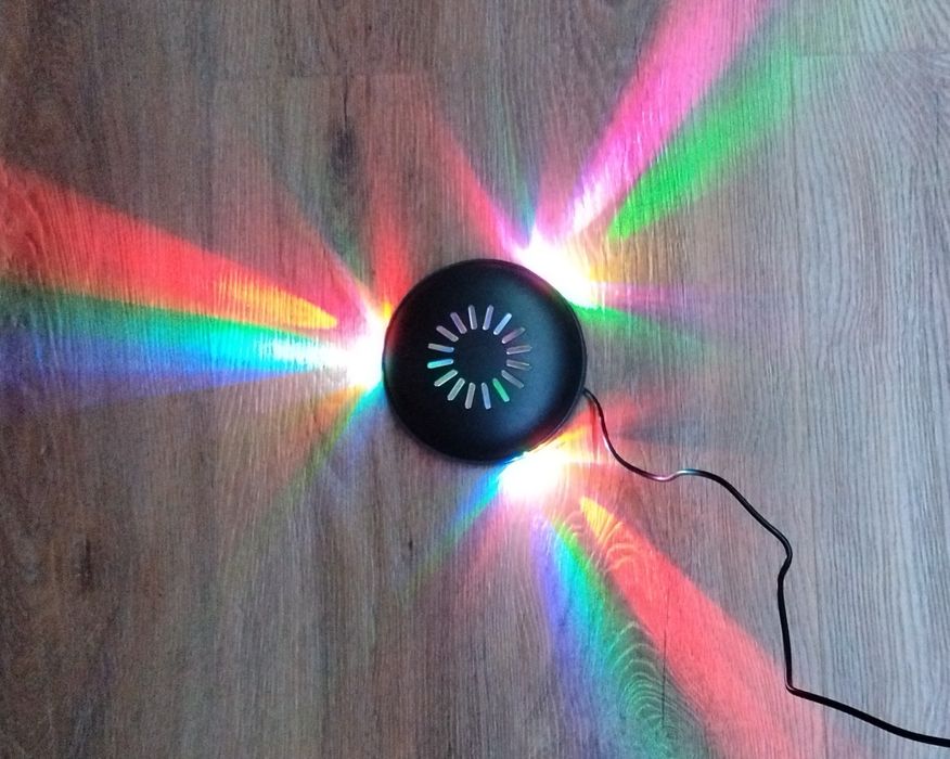 Roată Luminoasă cu Leduri si efecte luminoase pentru petreceri,Nou!