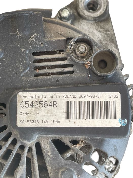 Alternator Peugeot 406 8B 1995 - 2005 2.0 Hdi 110 Rhz (Dw10Ated) C5425