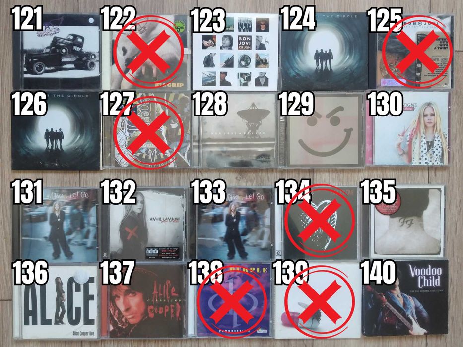 Rock/Punk Metal Music Albums CDs Оригинални Рок Пънк Музикални Дискове