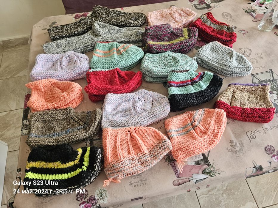 Терлици Прежда МОХЕР - Ръчно Плетиво на Обърч