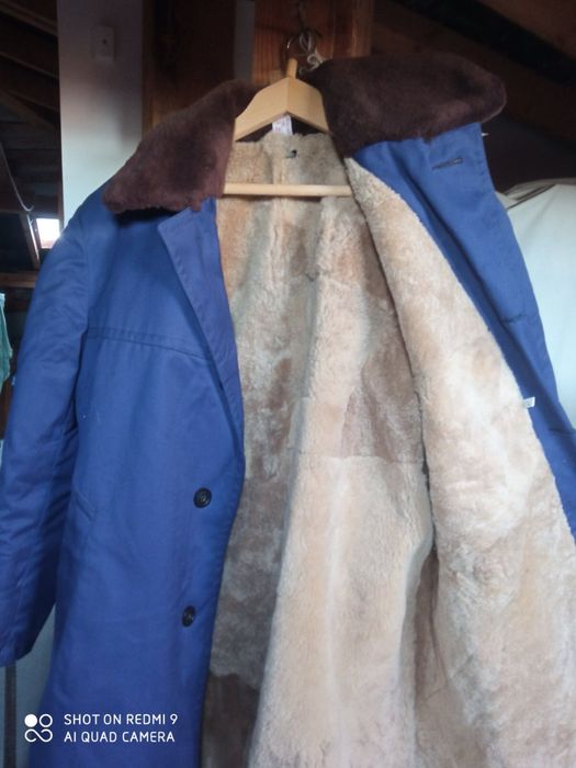 Мъжки шуби с подплата агнешка кожа