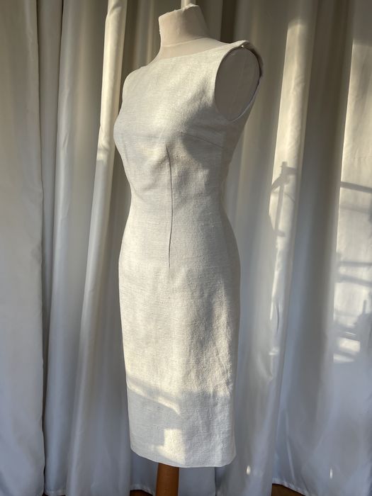 Bluza Xanaka, rochie alba matase si jeans 7foralllmankind