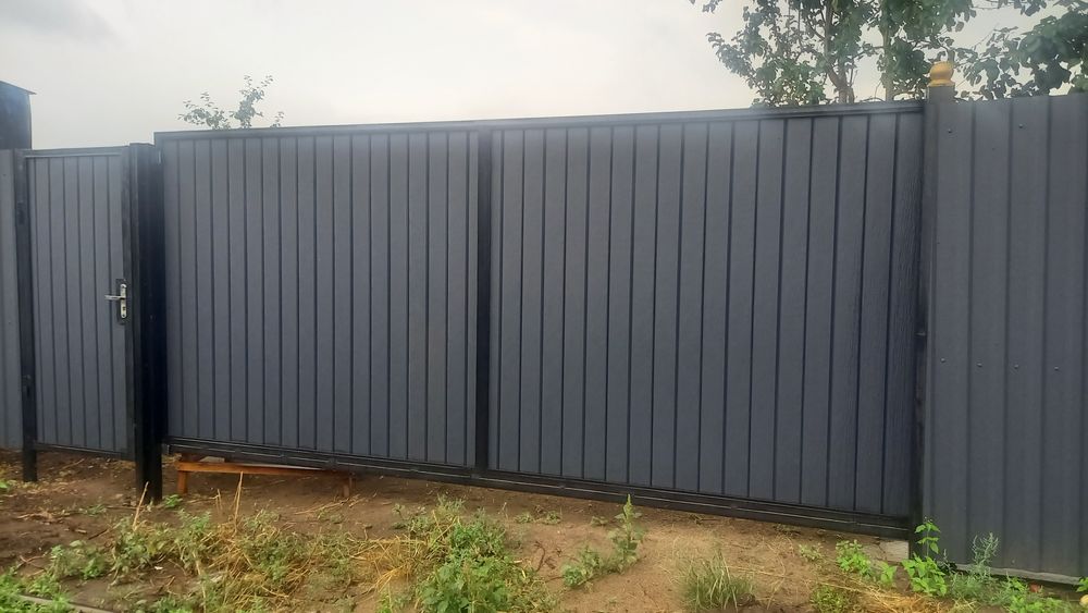 Заборы ворота навесы