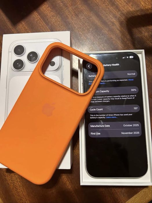 IPHONE 17 pro КАТО НОВ