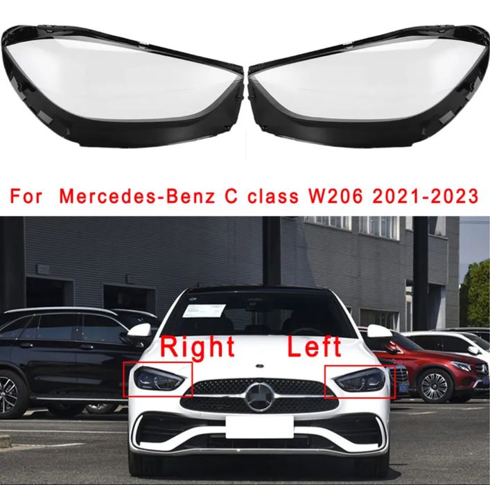 sticla far Mercedes Benz C-Class W205/ W206 (2014-2024)