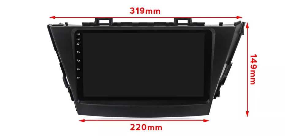 NAVIGATIE Android 14 Toyota Prius Plus Alpha 2012+ 1/8 Gb CarPlay CAM